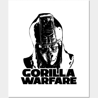 Planet of the Apes - Gorilla warfare Posters and Art